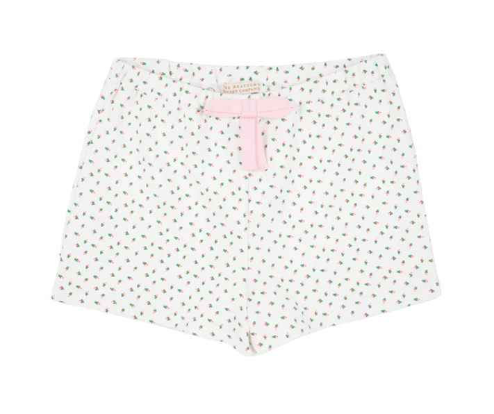 Shipley Shorts with Bow | Port Royal Rosebud/Palm Beach Pink