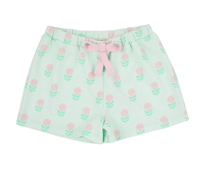 Shipley Shorts with Bow | Flowers for Friends/Palm Beach Pink