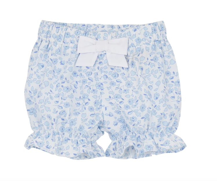 Natalie Knickers Broadcloth | Greenbriar Garden/Worth Avenue White
