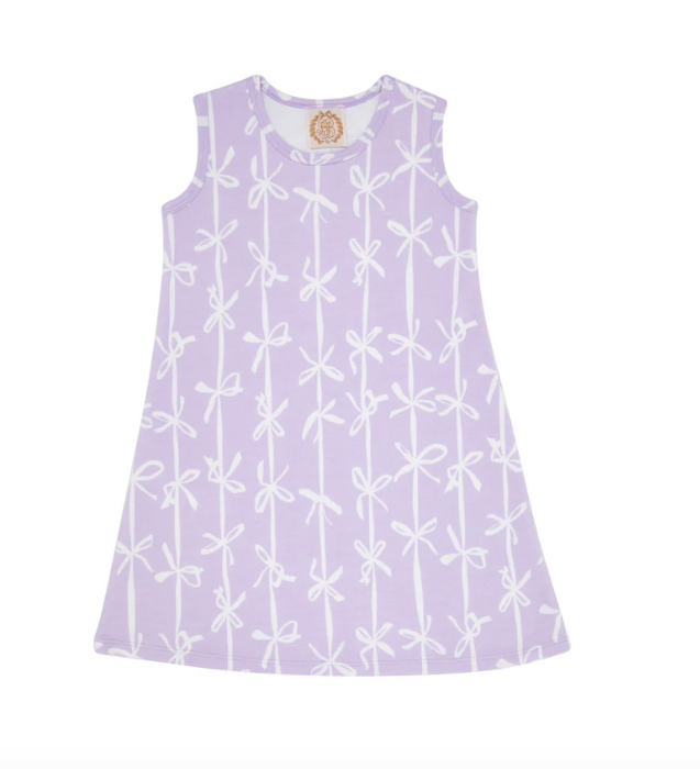 Sleeveless Polly Play Dress | Braselton Bows/Lavender