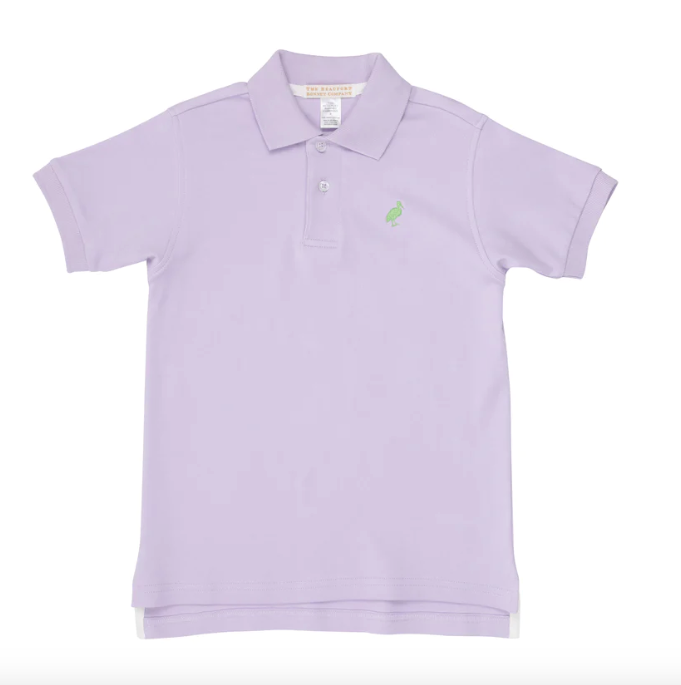 Prim and Proper Polo | Lauderdale Lavender/Grenada Green Stork