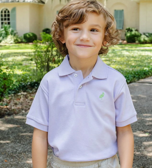 Prim and Proper Polo | Lauderdale Lavender/Grenada Green Stork