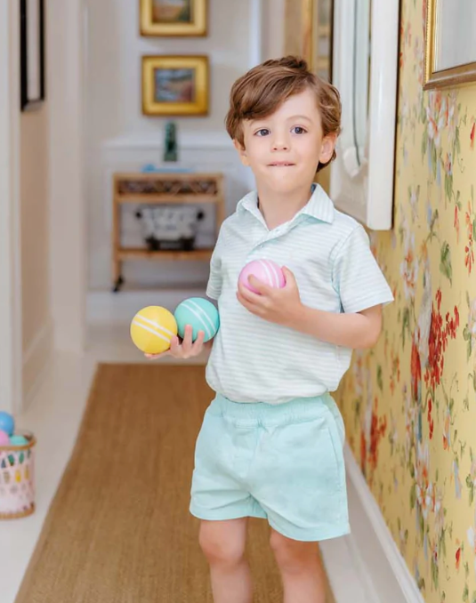 Prim & Proper Polo | Sea Island Seafoam