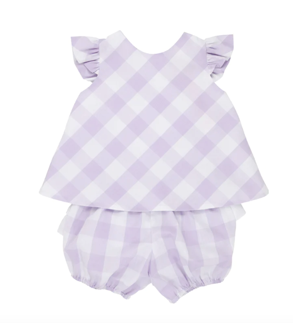Alice Angel Sleeve Set | Lauderdale Lavender Chattanooga Check