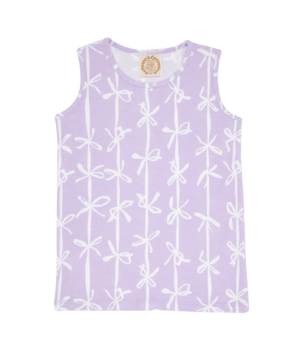 Tay Tay Tank | Braselton Bows/Lavender