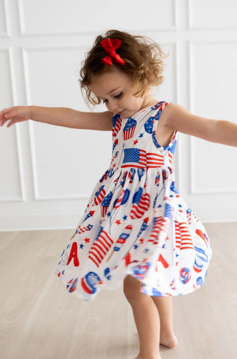 Party in USA Tank Twirl Dress