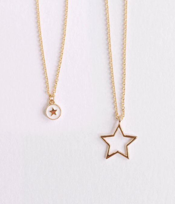 Mama & Me Star Necklace Set