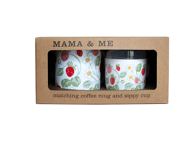 Strawberry Mama & Me Cup Set