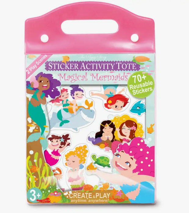 Sticker Activity Tote | Magical Mermaids