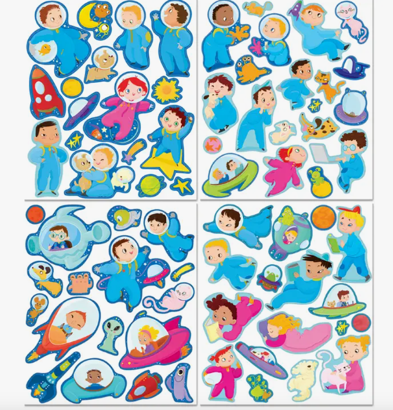 Sticker Activity Tote | Space Adventure