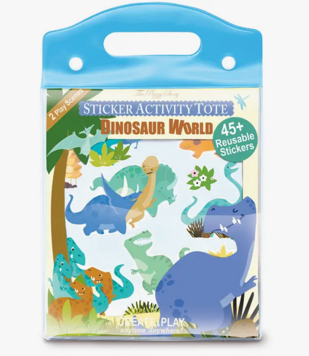 Sticker Activity Tote | Dinosaur World
