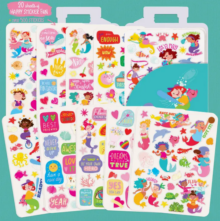 500+ Stickers on the Go | Team Mermaid