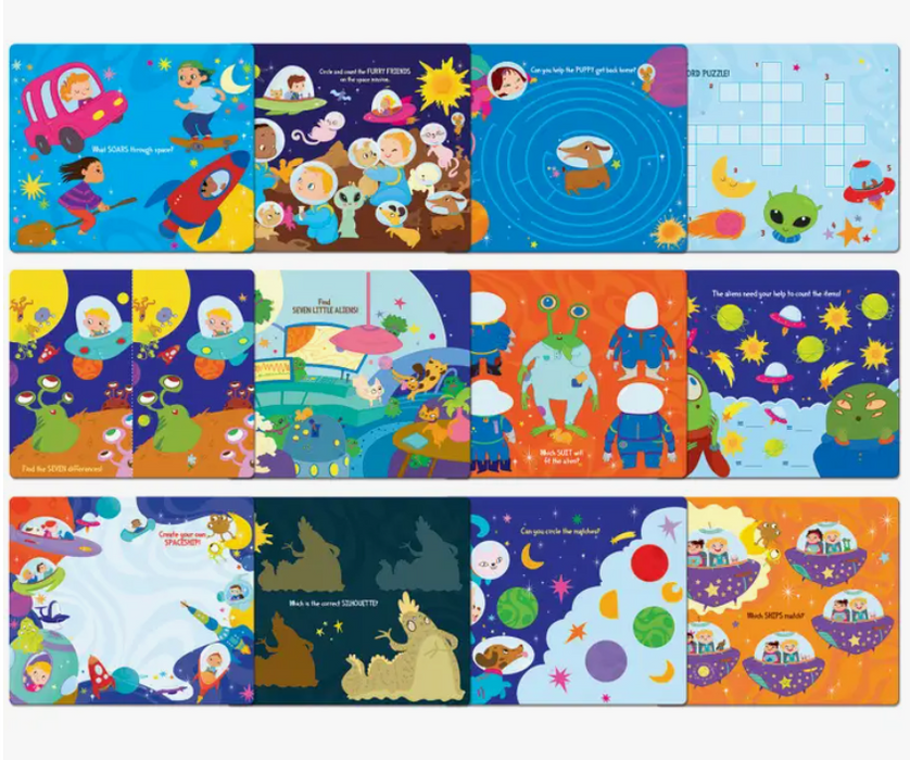 Dry Erase Activities To Go | Space Adventure