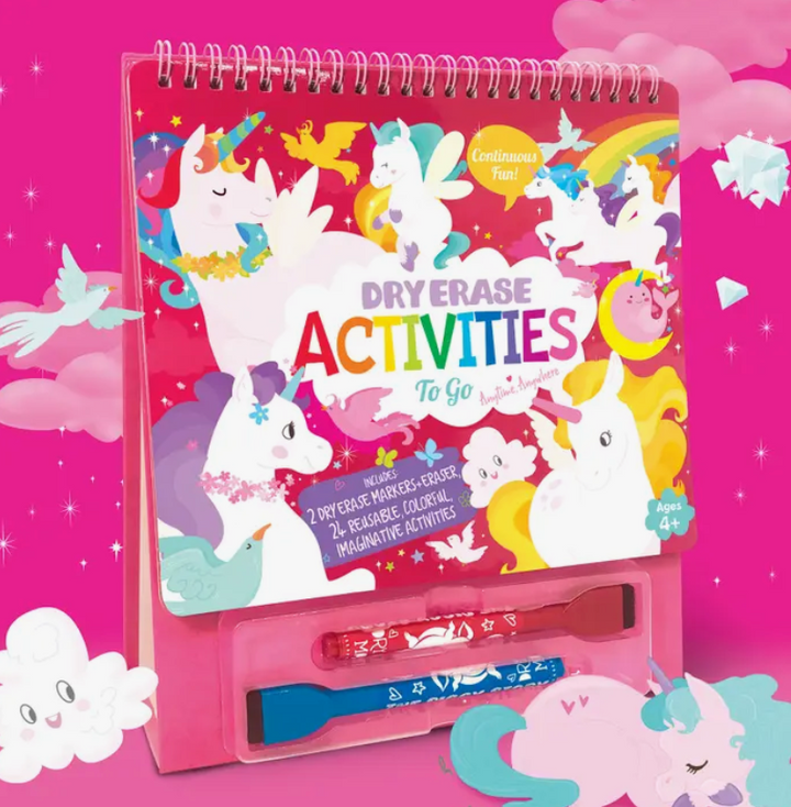 Dry Erase Activities To Go | Unicorn Fantasy