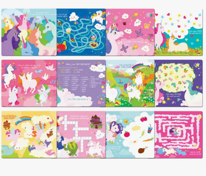Dry Erase Activities To Go | Unicorn Fantasy