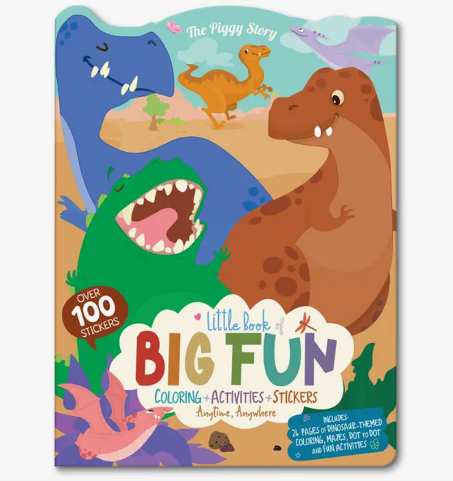Little Book of Fun Activity Book | Dinosaur World