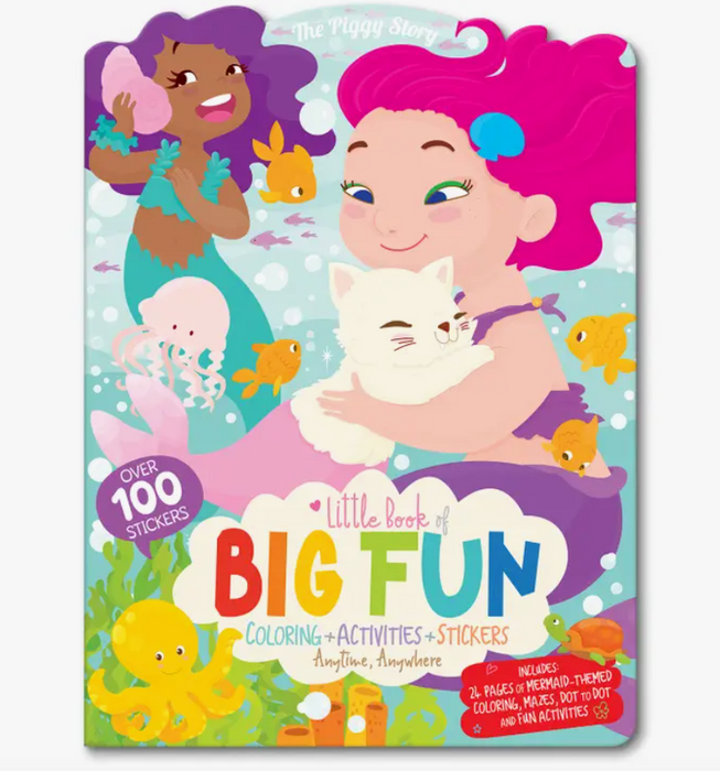 Little Book of Fun Activity Book | Magical Mermaids