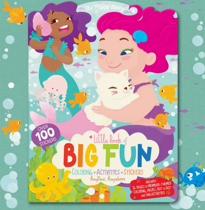Little Book of Fun Activity Book | Magical Mermaids