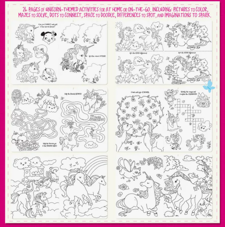 Little Book of Fun Activity Book | Unicorn Land