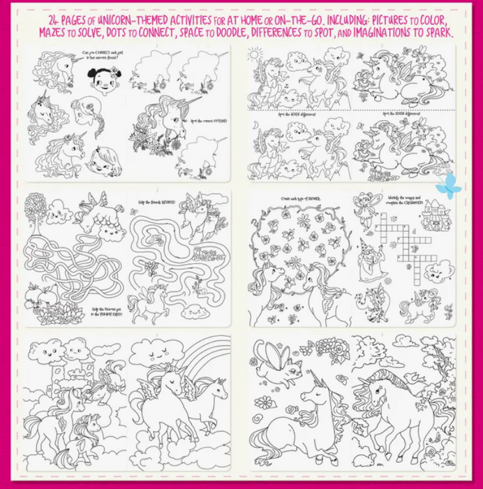 Little Book of Fun Activity Book | Unicorn Land