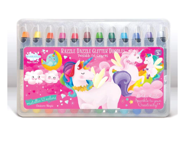 Glitter Gel Crayons | Unicorns