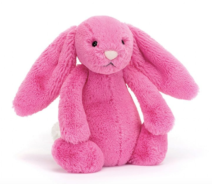 Bashful Hot Pink Bunny