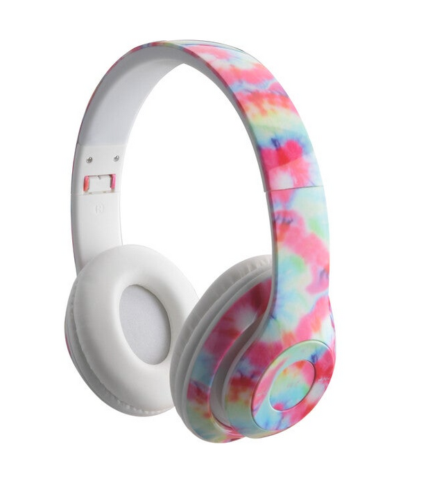 Stereo Bluetooth Headphones | Tie Dye