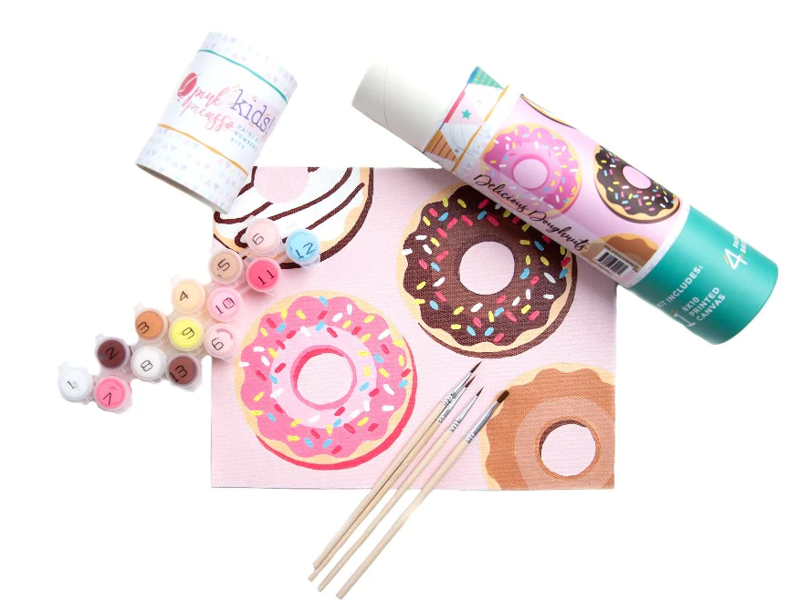 Kids Pink Picasso Kit | Delicious Doughnuts