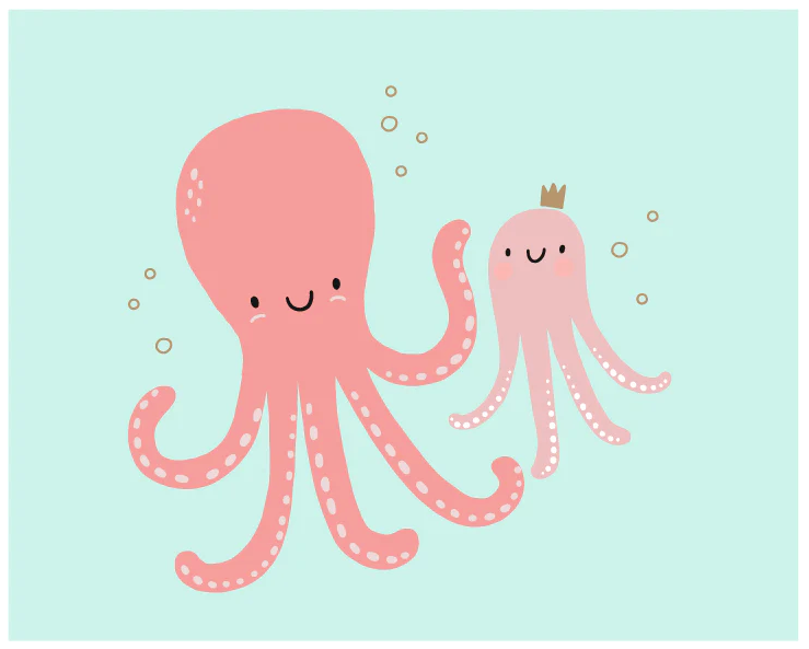 Kids Pink Picasso Kit | Olivia Octopus