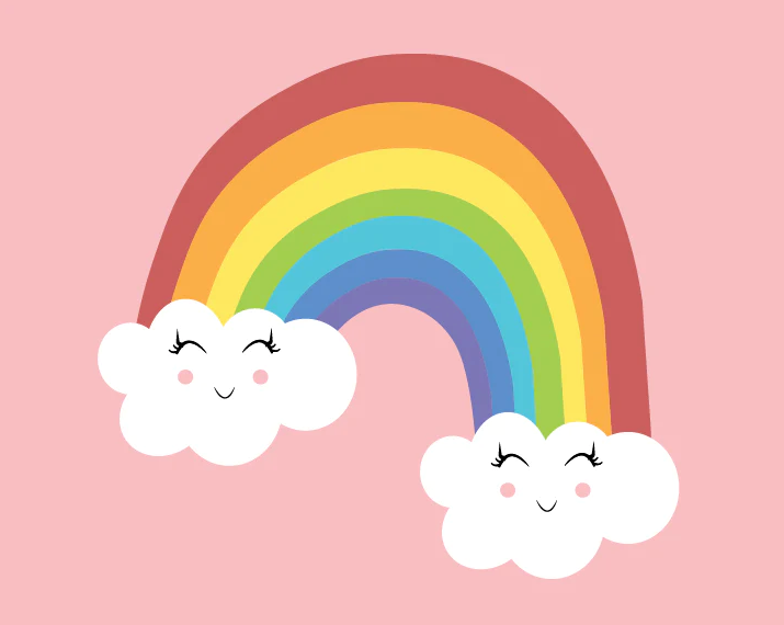 Kids Pink Picasso Kit | Rainbow