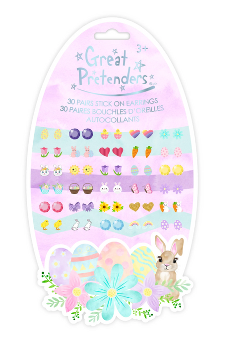 Easter Bunny Sticker Earrings