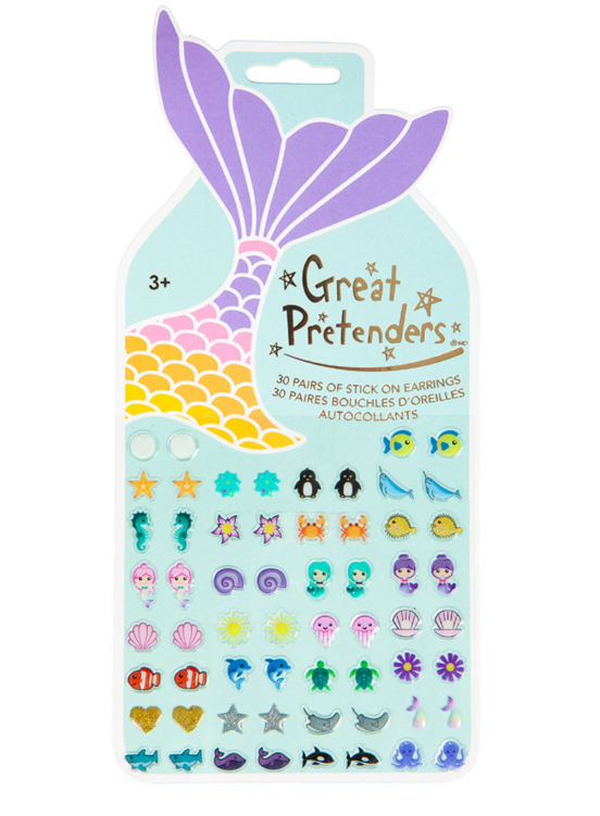 Mermaid Sticker Earrings