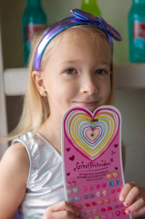 Heart Sticker Earrings