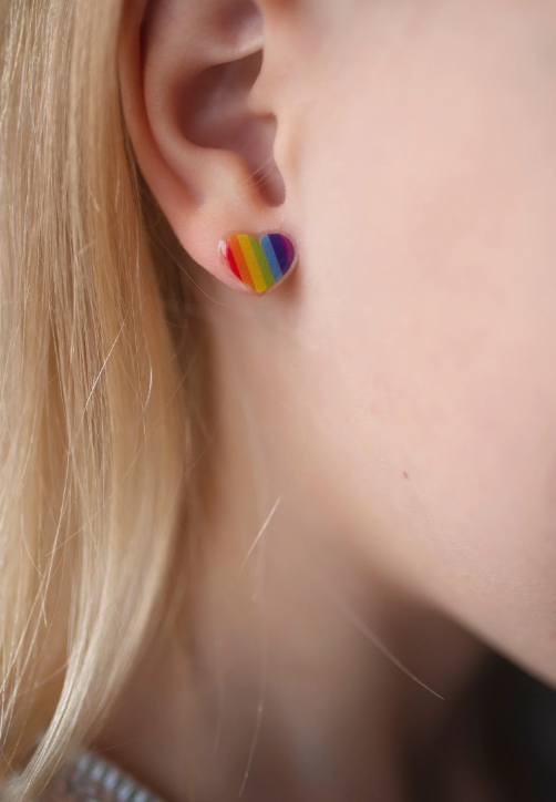 Heart Sticker Earrings