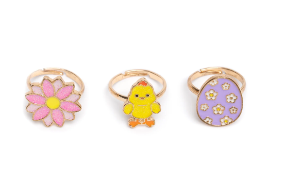 Easter Egg Ring Set