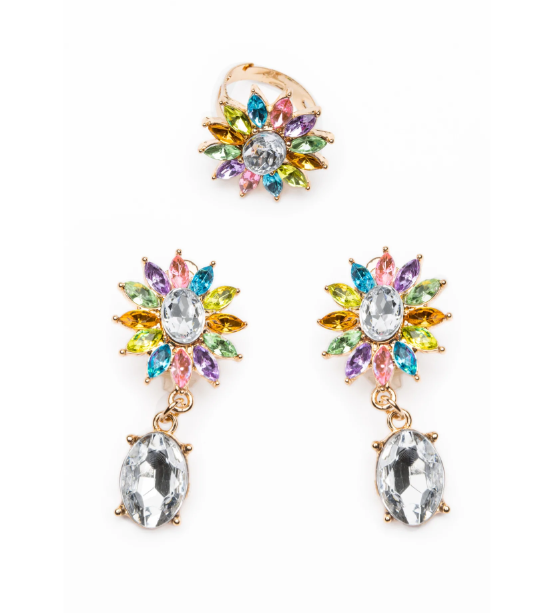 The Victoria Ring and Earring Set