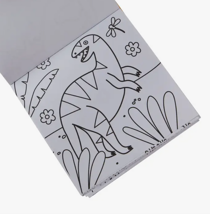 Carry Along Crayon and Coloring Book Kit | Dinoland