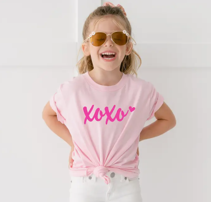 XOXO T Shirt | Pink