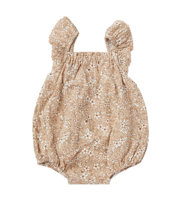 Bonnie Romper | Apricot Floral