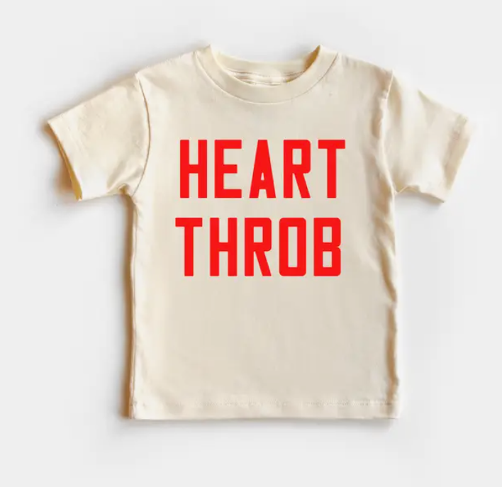 Heart Throb T Shirt | Natural