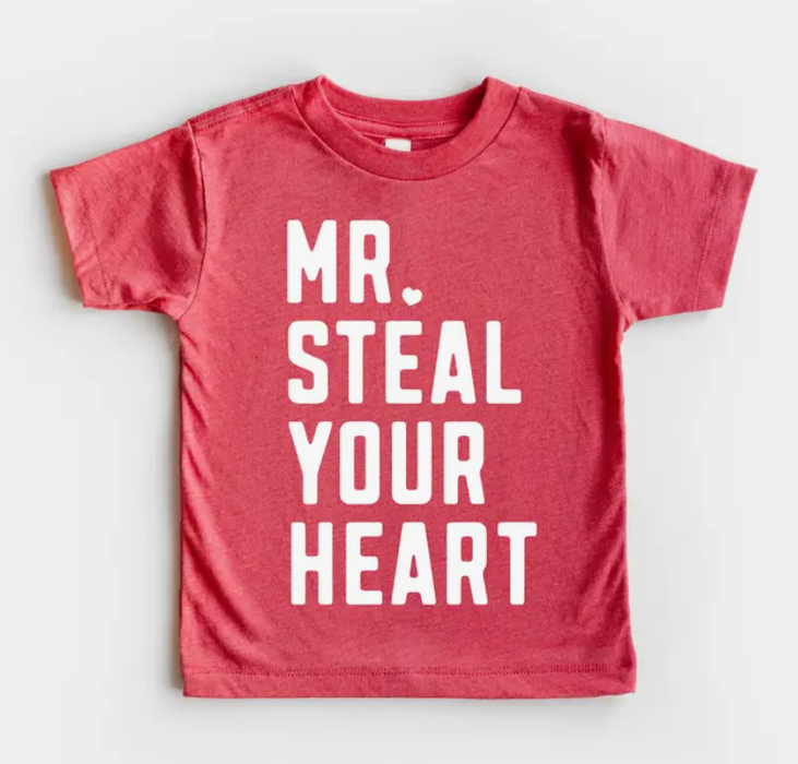Steal Your Heart T Shirt | Red