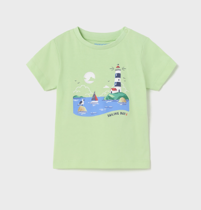 Sailing Day T-shirt | Melon | 1023