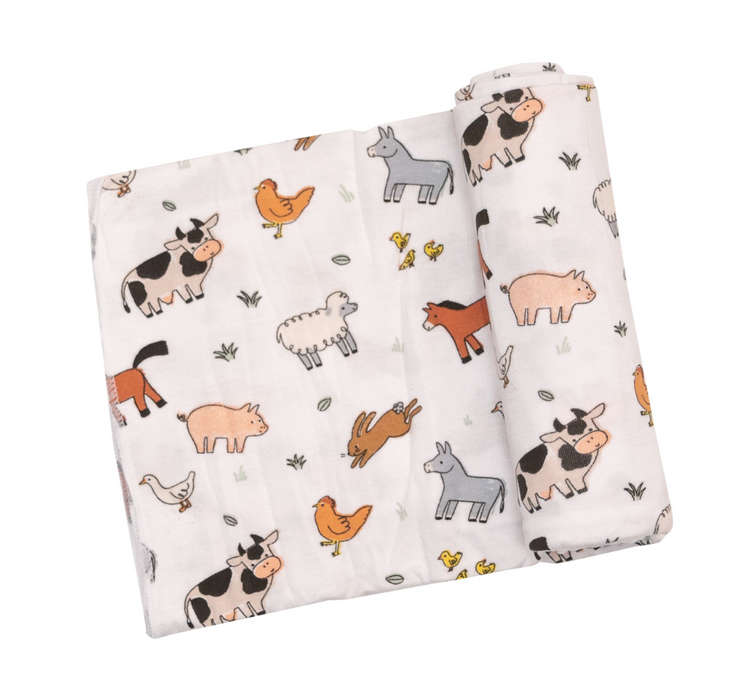 Swaddle Blanket | Farmyard Babies