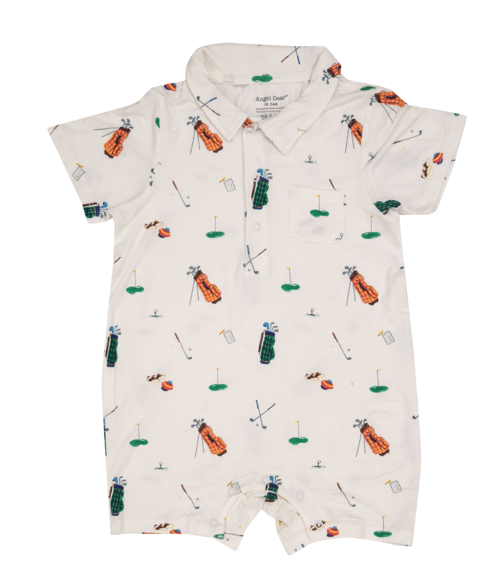 Polo Shortie Romper | Golf