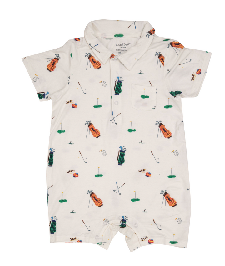 Polo Shortie Romper | Golf