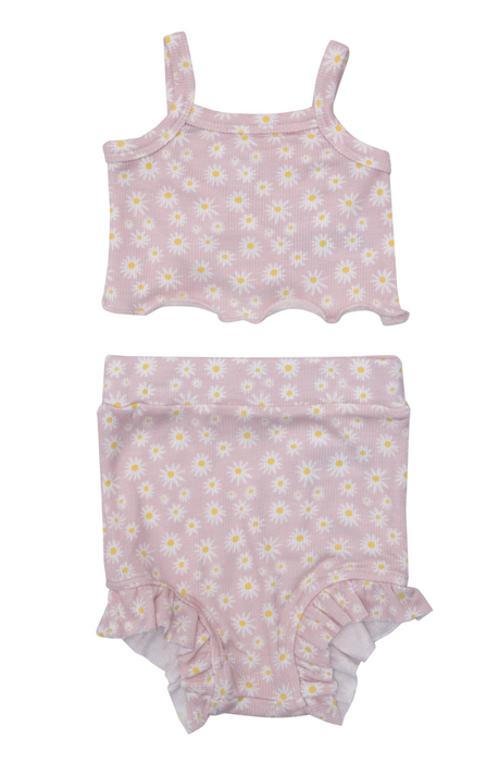 Crop Top & High Waist Short | Little Daisy