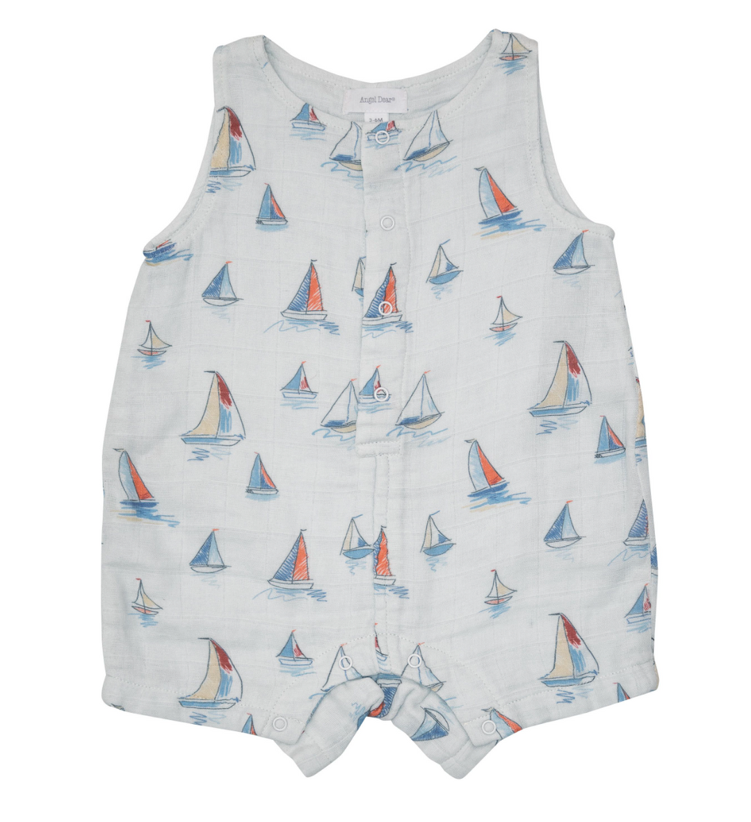 Shortie Romper | Sketchy Sailboats