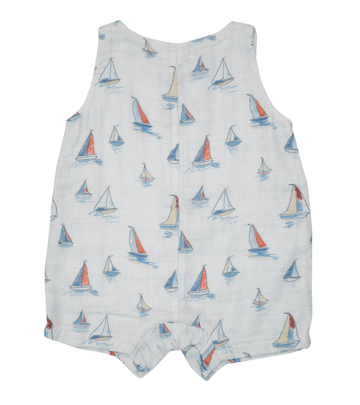 Shortie Romper | Sketchy Sailboats