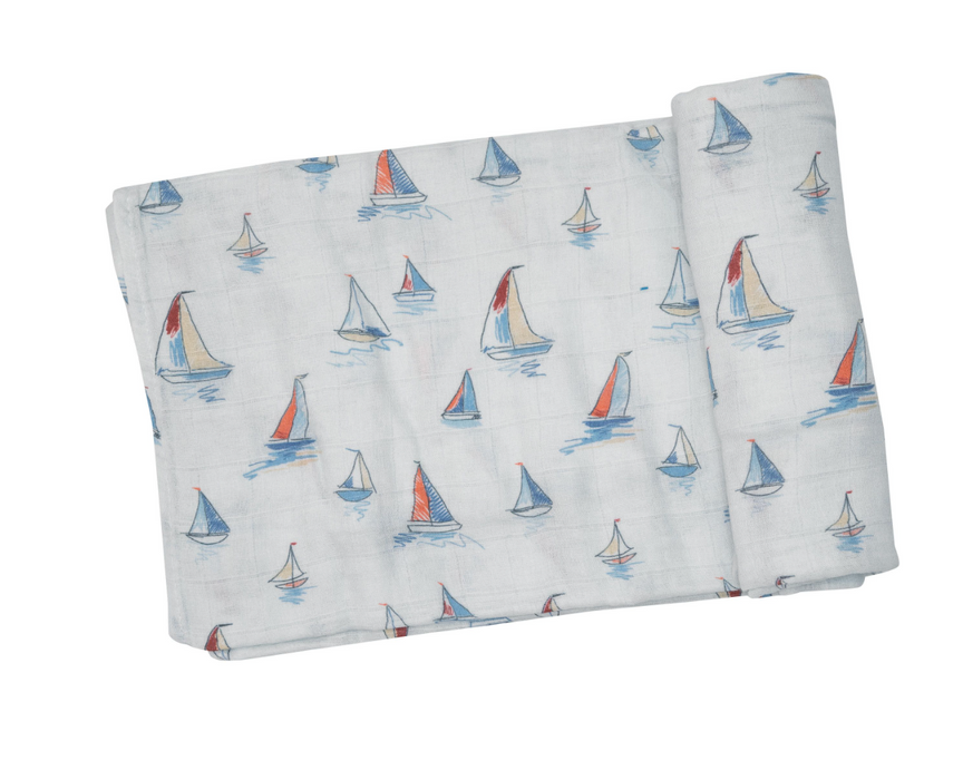 Swaddle Blanket | Sketchy Sailboats