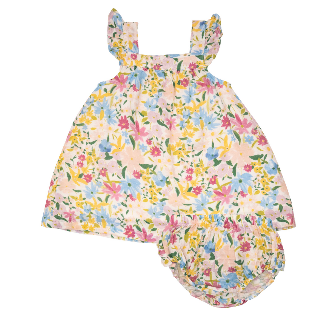 Ruffle Sun Dress | Multi Floral